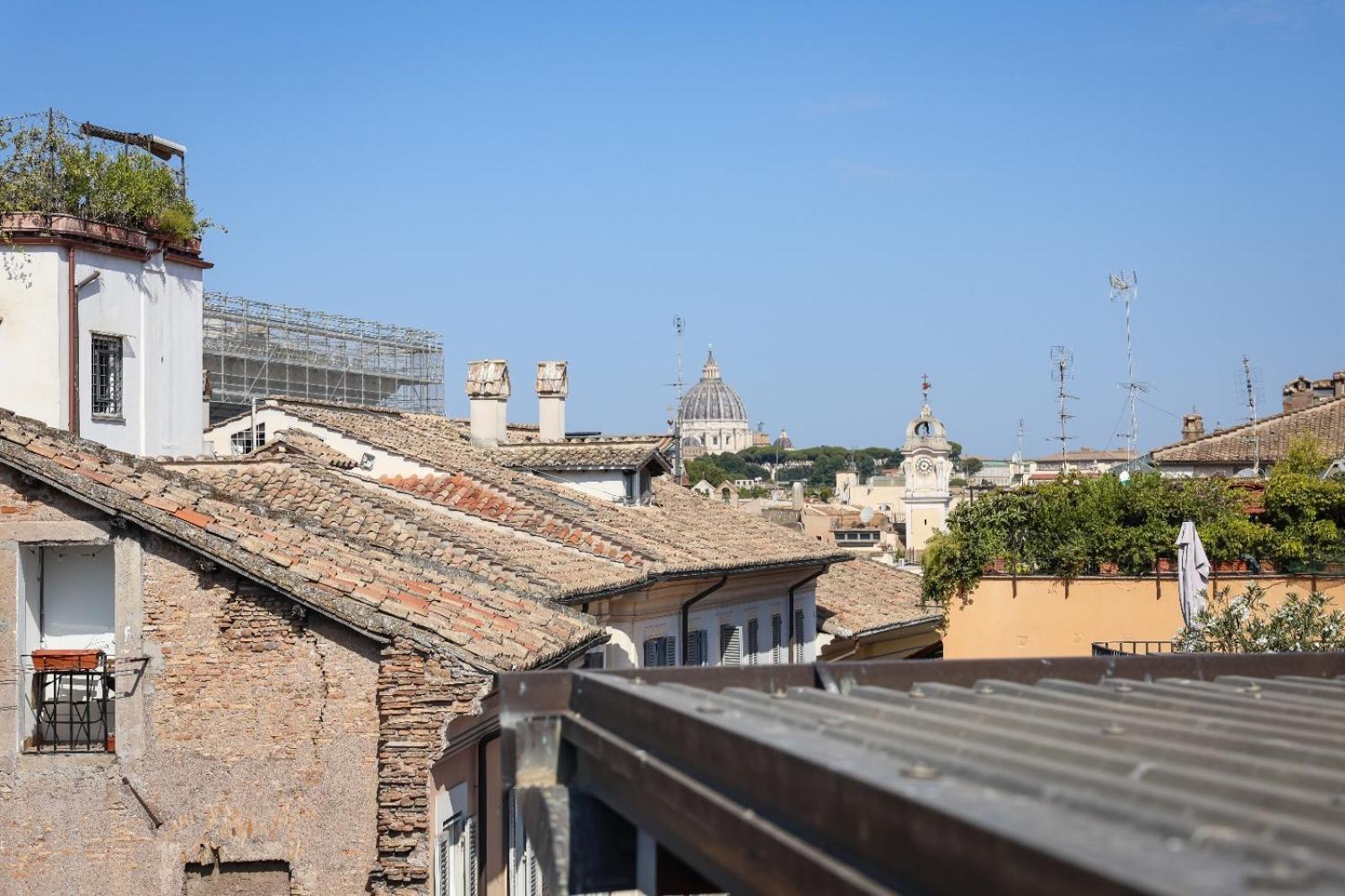 Navona,Campo De Fiori Roof Top House Rome Luaran gambar