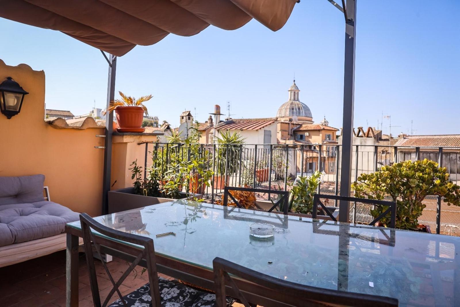Navona,Campo De Fiori Roof Top House Rome Luaran gambar